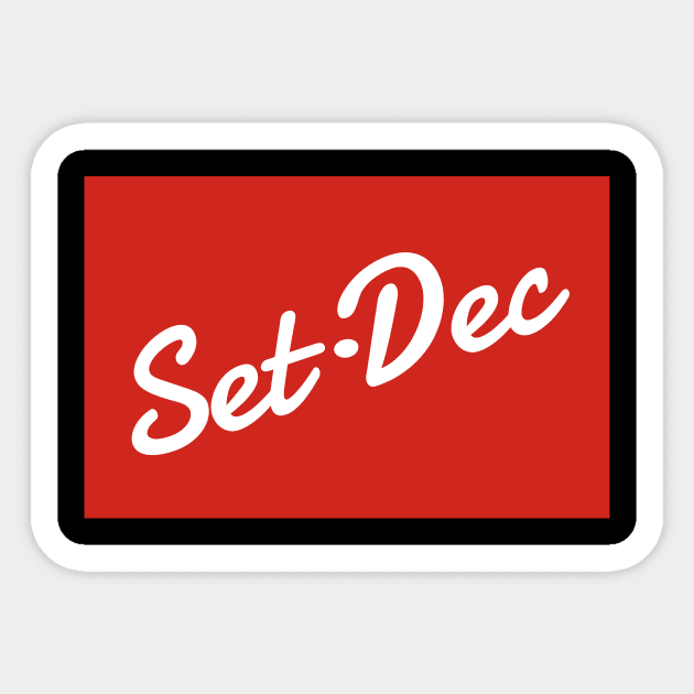 Set Dec Sunglasses Sticker by AMewseMedia